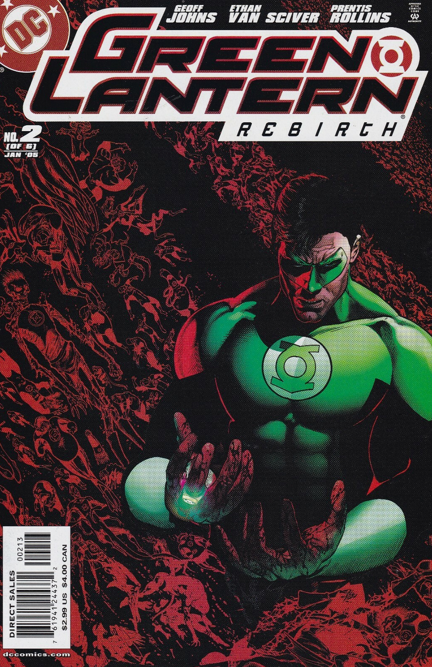 GREEN LANTERN REBIRTH #2 3RD PRINT 2004 Green Lantern DC COMICS