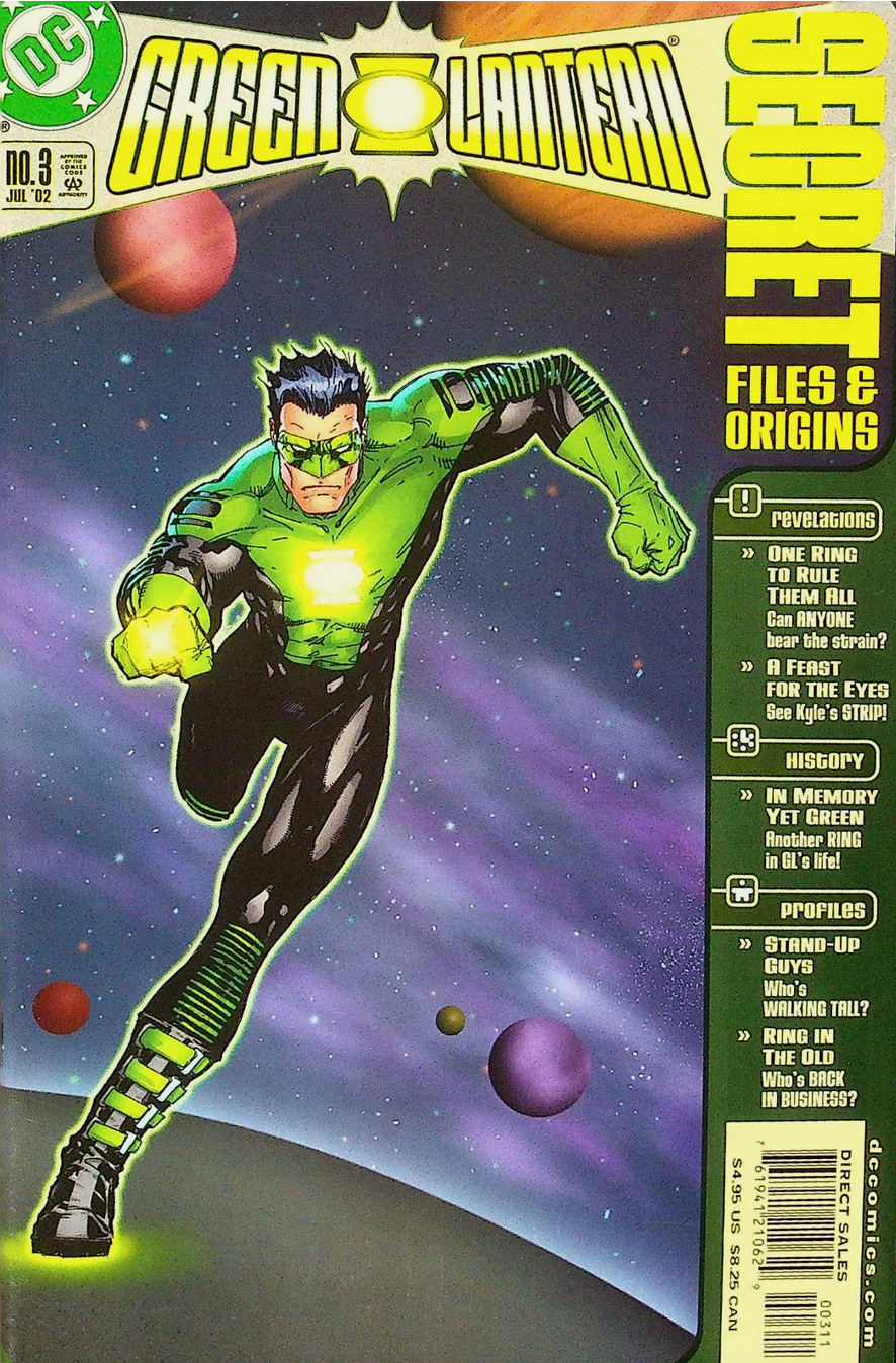 GREEN LANTERN SECRET FILES & ORIGINS #3 2002 Green Lantern DC COMICS