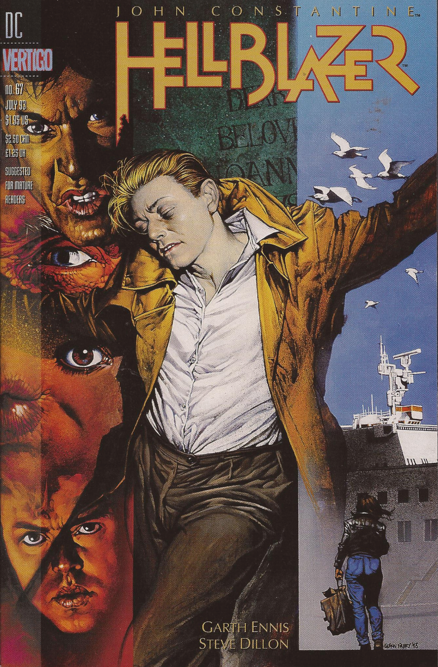 HELLBLAZER #67 1993 Hellblazer DC COMICS