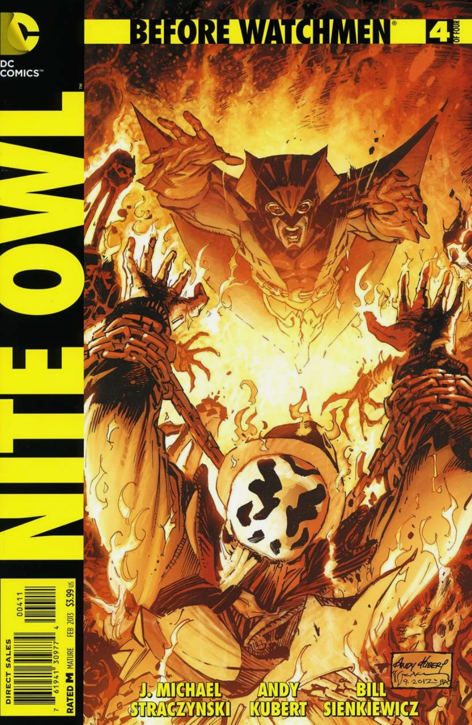 BEFORE WATCHMEN NITE OWL #4 (OF 4) (RES) (MR) 2012 Before Watchmen DC COMICS