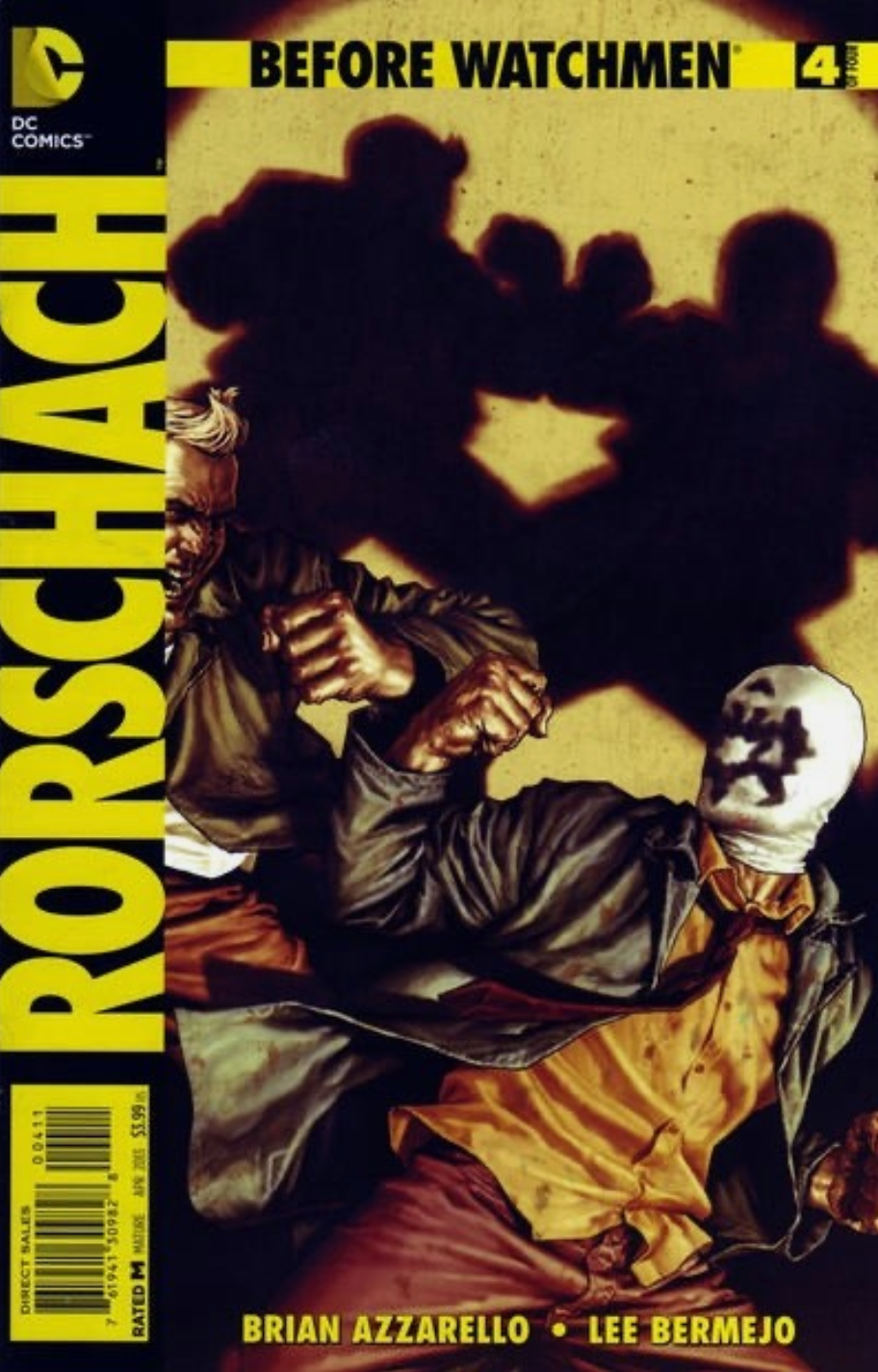 BEFORE WATCHMEN RORSCHACH #4 (OF 4) (MR) 2013 Before Watchmen DC COMICS