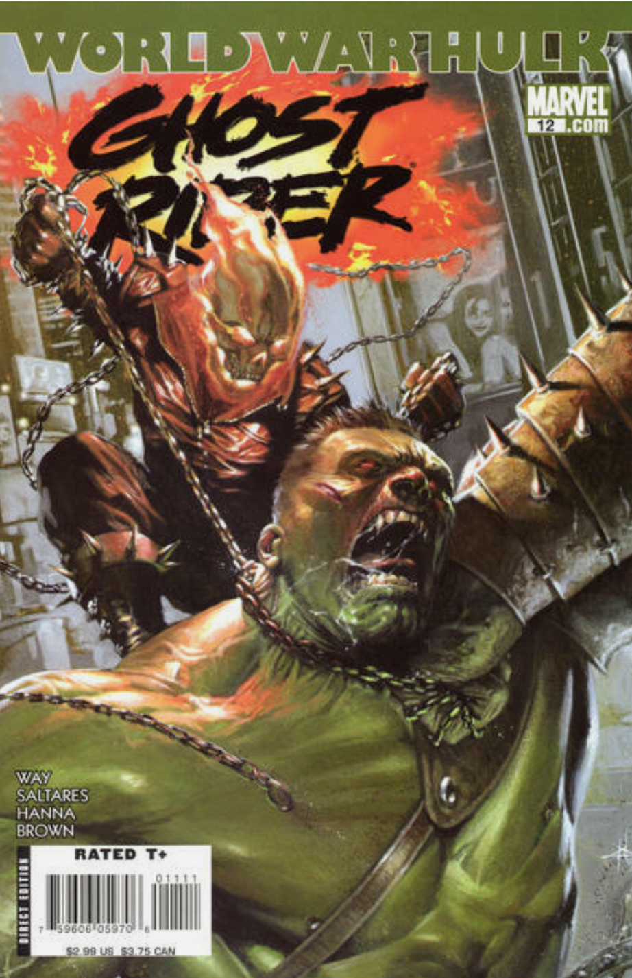 GHOST RIDER #12 2007 Ghost Rider MARVEL COMICS