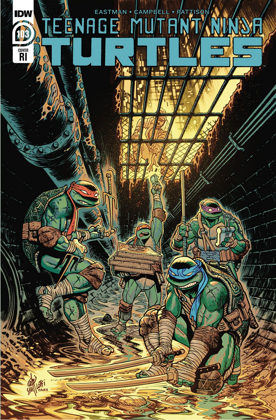 TMNT #103 1:10 LOFTI TEENAGE MUTANT NINJA TURTLES VARIANT 2020 TMNT IDW PUBLISHING