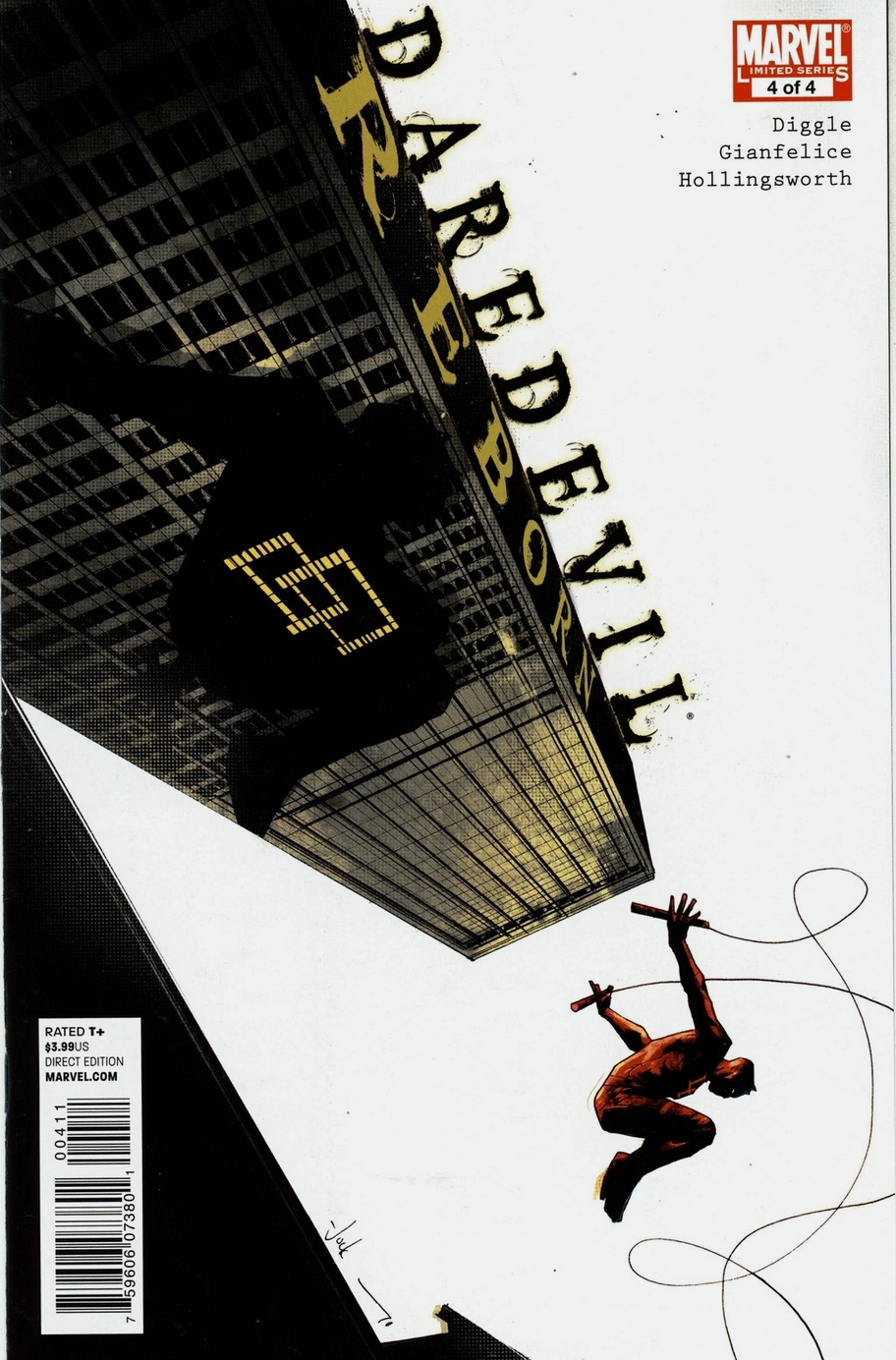DAREDEVIL REBORN #4 2011 Daredevil MARVEL COMICS