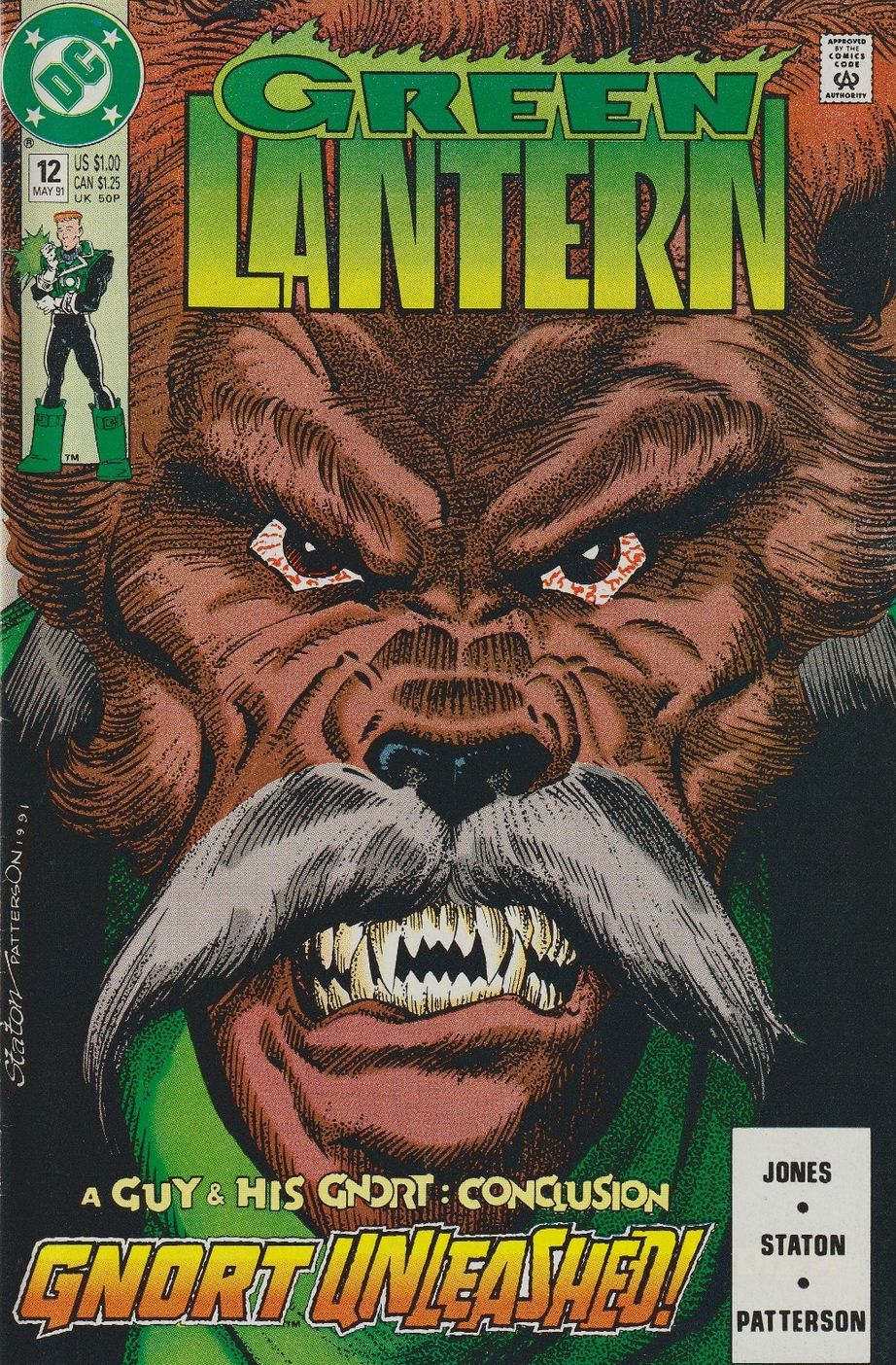 GREEN LANTERN #12 1991 Green Lantern MARVEL COMICS