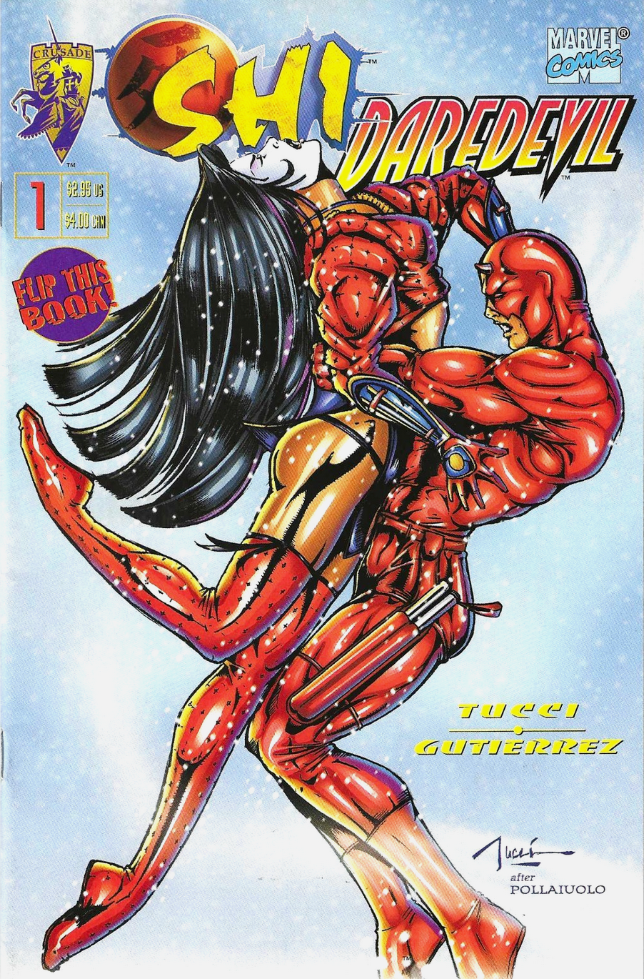 DAREDEVIL SHI CROSSOVER FLIPBOOK 1997 Daredevil MARVEL COMICS