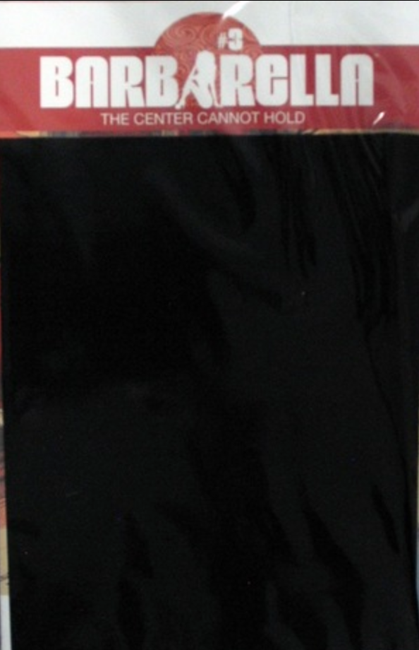 BARBARELLA CENTER CANNOT HOLD #3 BLACK BAG 1:10 VARIANT 2023 Barbarella DYNAMITE