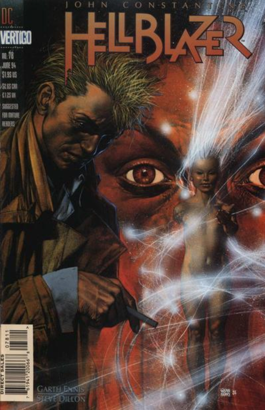 HELLBLAZER #78 1994 Hellblazer DC COMICS