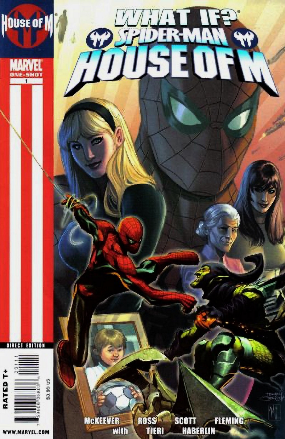 WHAT IF #1 SPIDER-MAN HOUSE OF M 2010 What If MARVEL COMICS