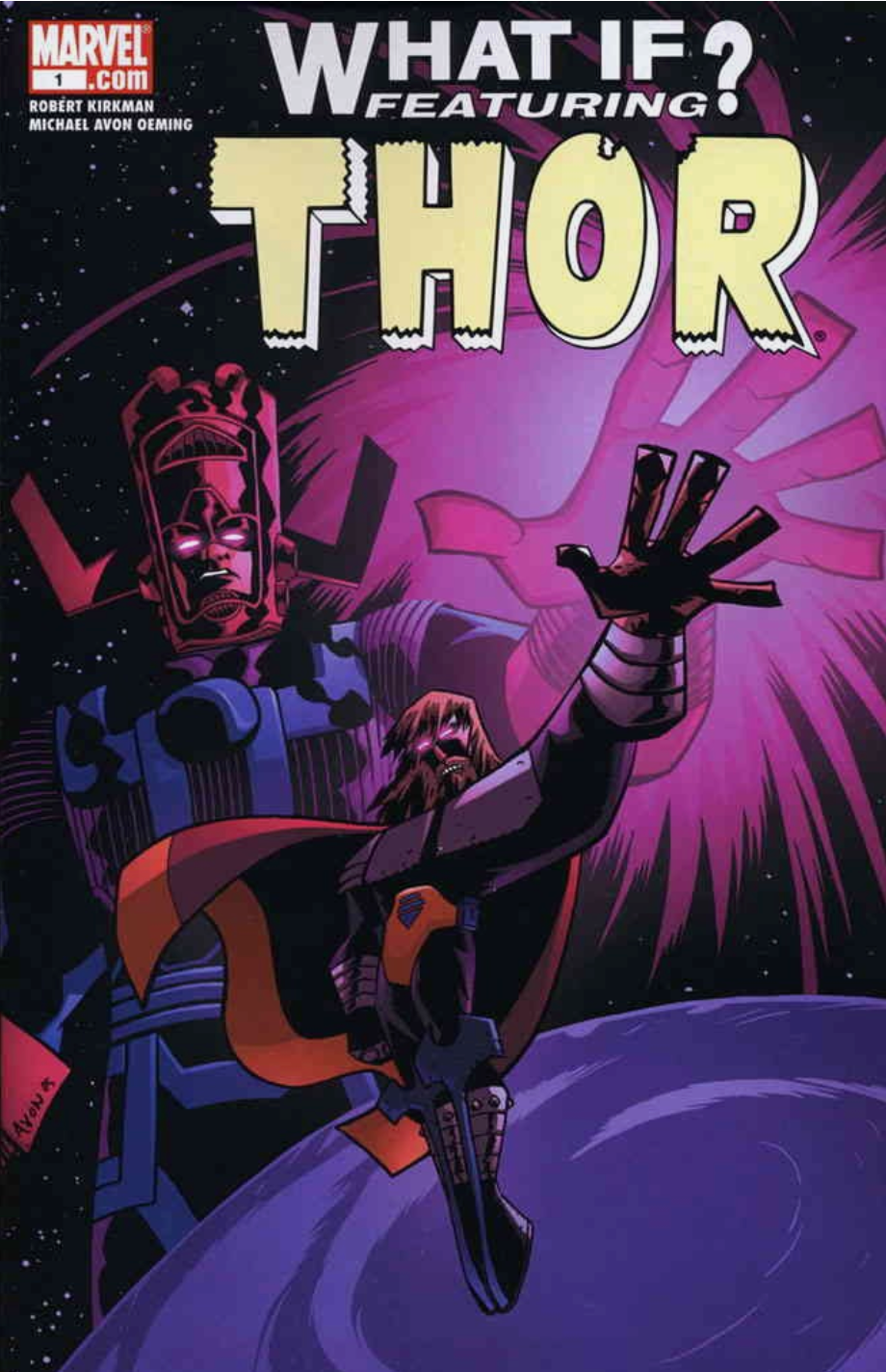 WHAT IF #1 THOR HEARLAD GALACTUS 2006 What If MARVEL COMICS