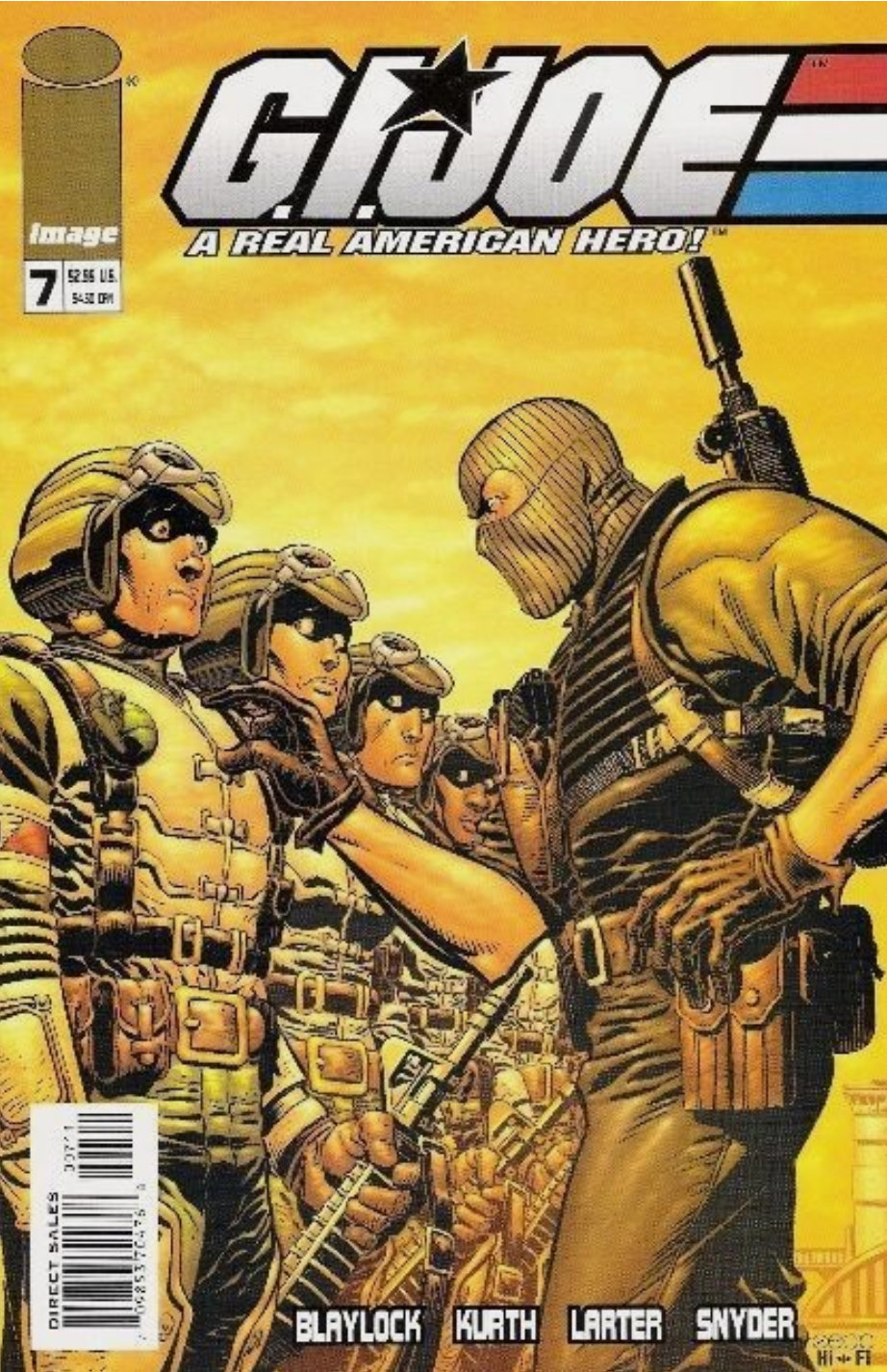 GI JOE #7 2002 GI Joe IMAGE COMICS