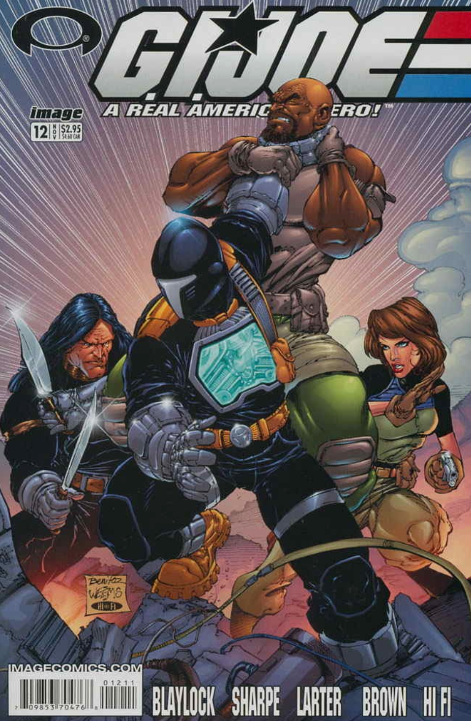 GI JOE #12 2002 (INVINCIBLE PREVIEW) GI Joe IMAGE COMICS