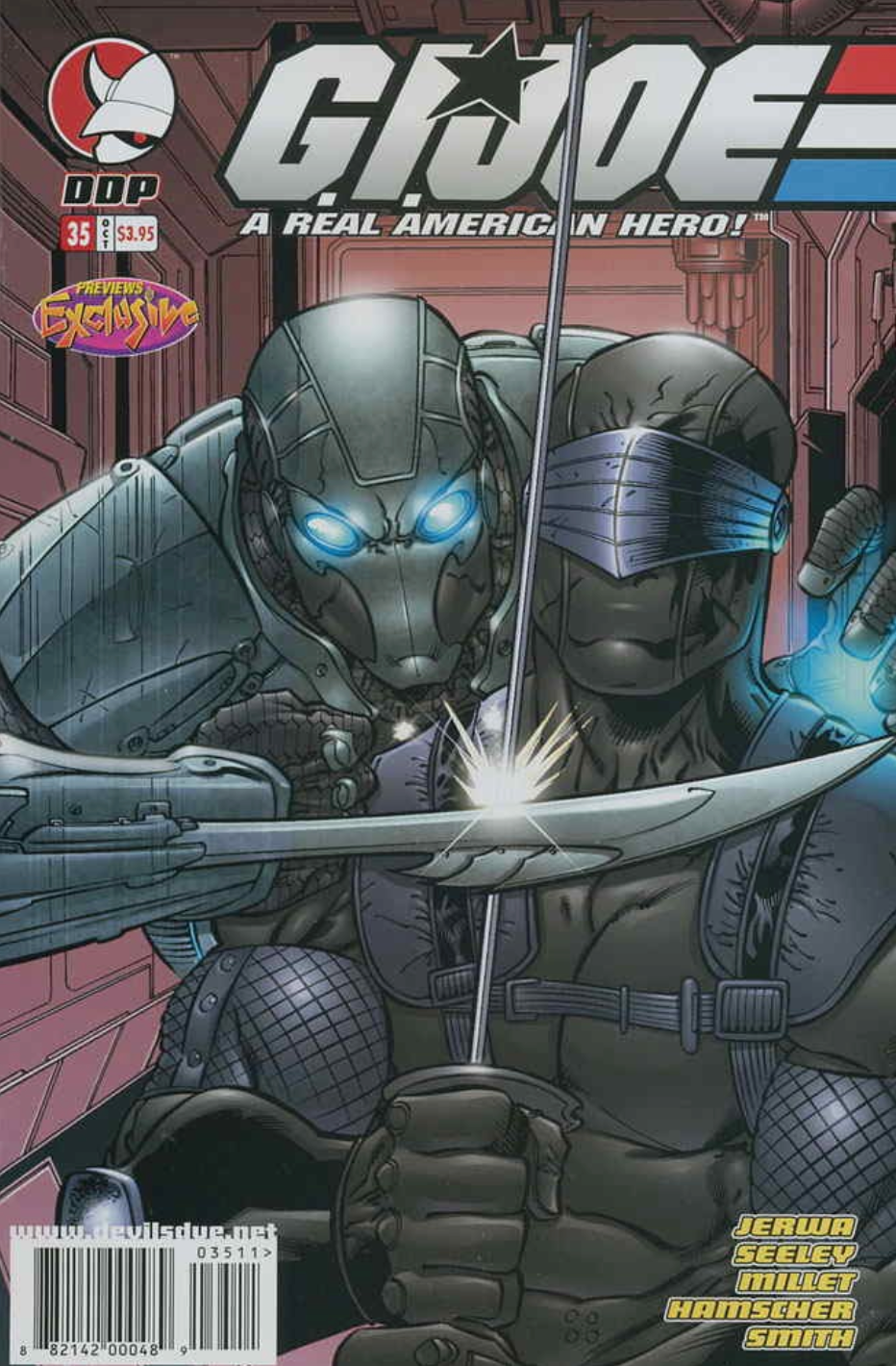 GI JOE #35 2004 GI Joe DEVILS DUE