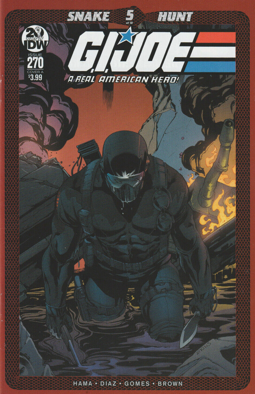 GI JOE A REAL AMERICAN HERO #270 CVR A ATKINS 2020 GI Joe IDW PUBLISHING