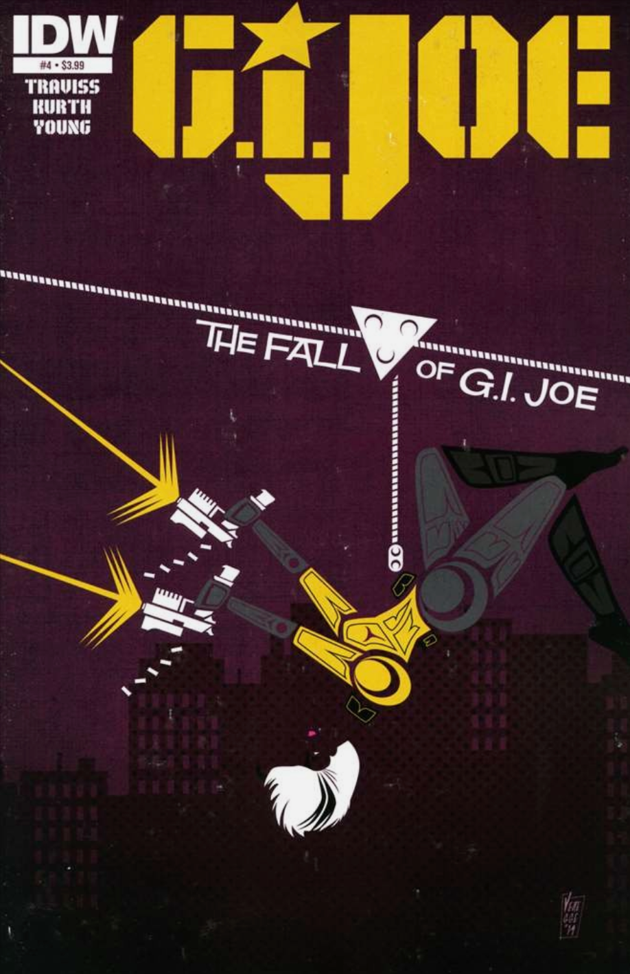 GI JOE #4 FALL OF GI JOE 2014 GI Joe IDW PUBLISHING