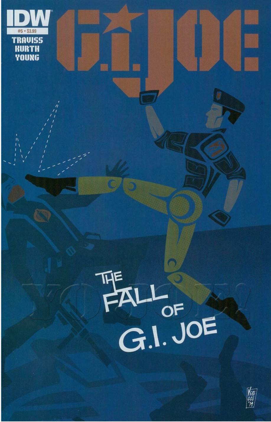 GI JOE #5 FALL OF GI JOE 2014 GI Joe IDW PUBLISHING