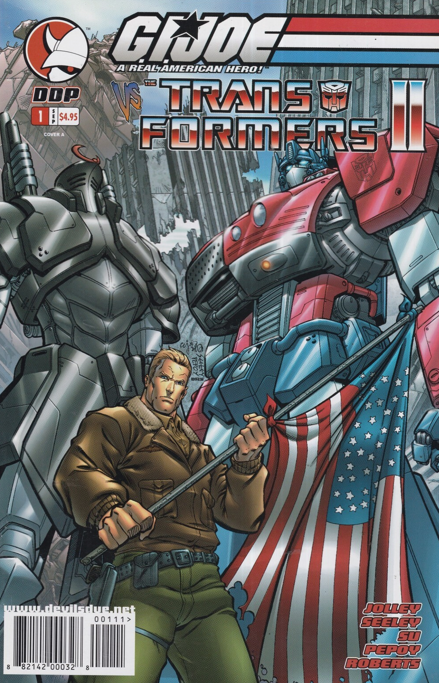 GI JOE TRANSFORMERS II #1 2004 GI Joe DEVILS DUE