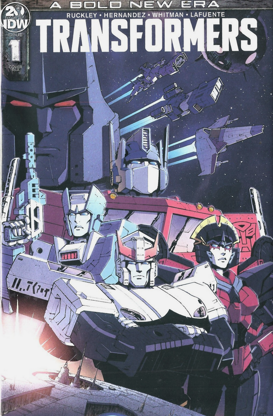 TRANSFORMERS #1 1:10 VARIANT 2019 Transformers IDW