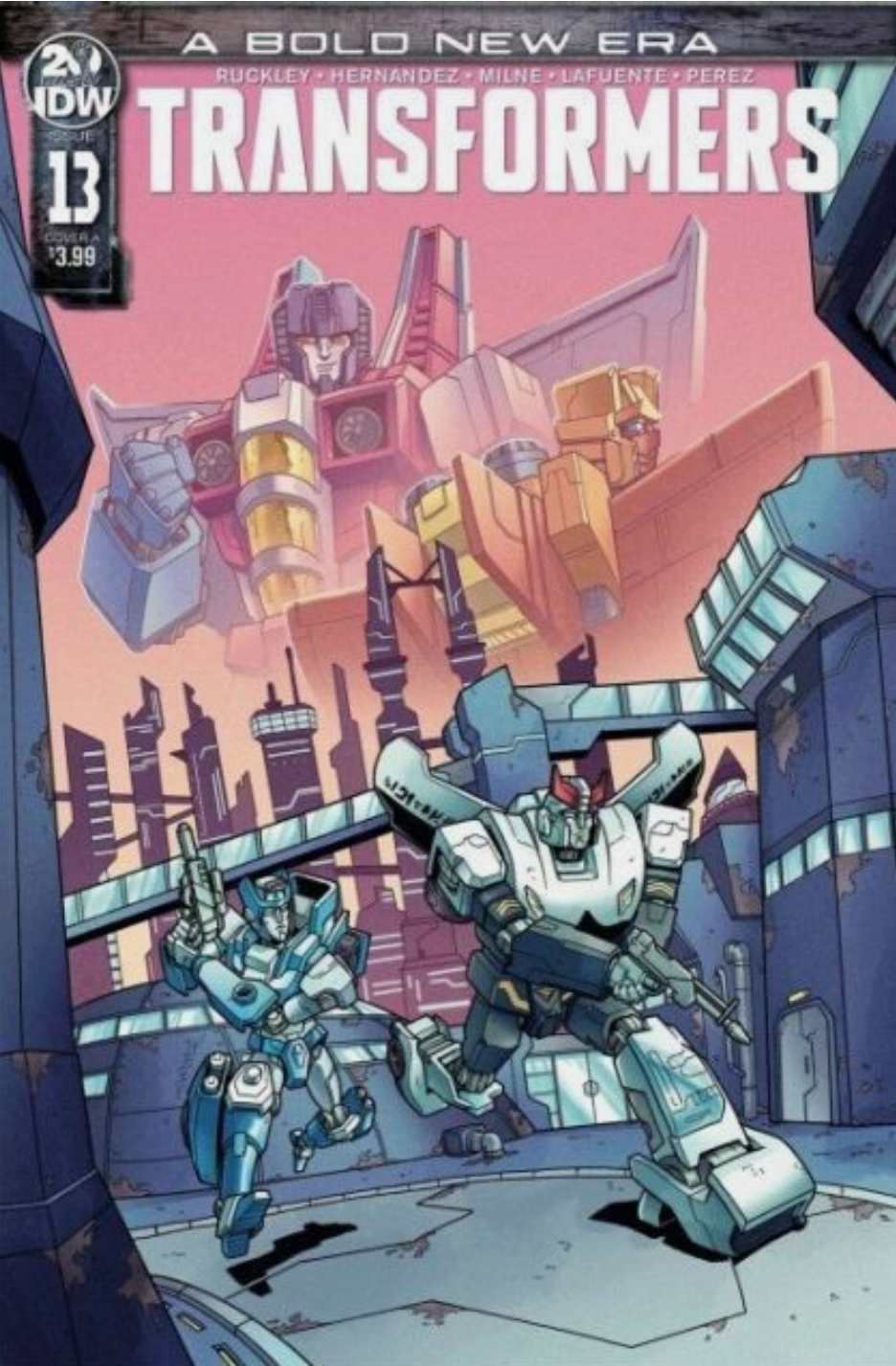 TRANSFORMERS #13 CVR A CHAN 2019 Transformers IDW PUBLISHING