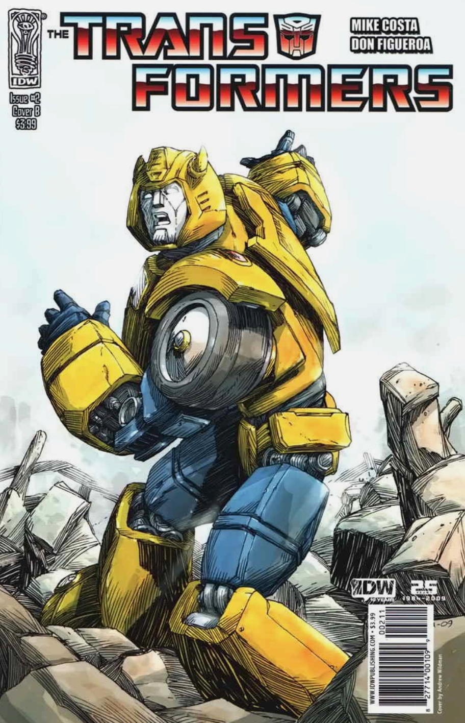 TRANSFORMERS #2 VARIANT 2009 Transformers IDW PUBLISHING