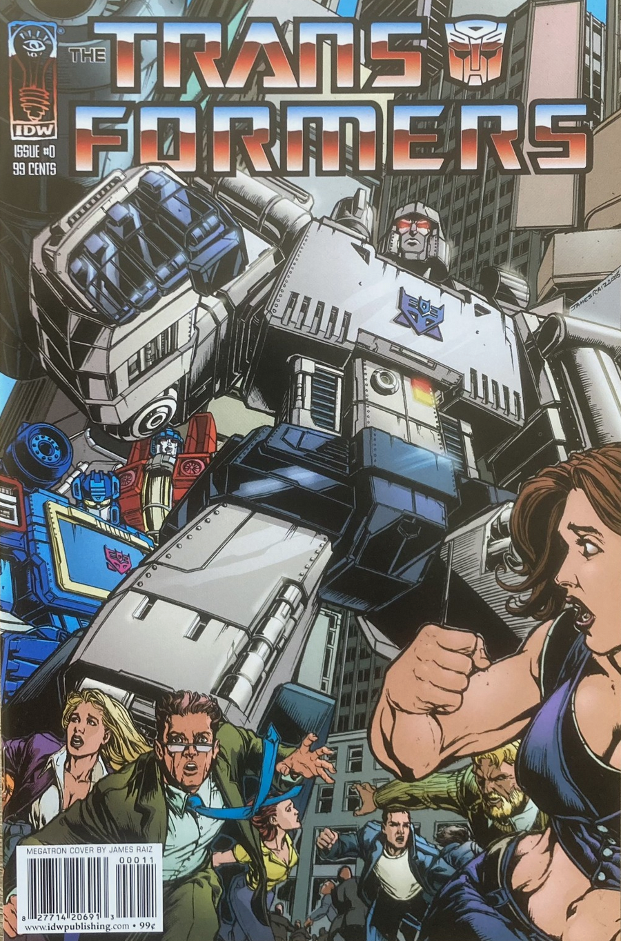 TRANSFORMERS #0 MEGATRON 2005 Transformers IDW PUBLISHING