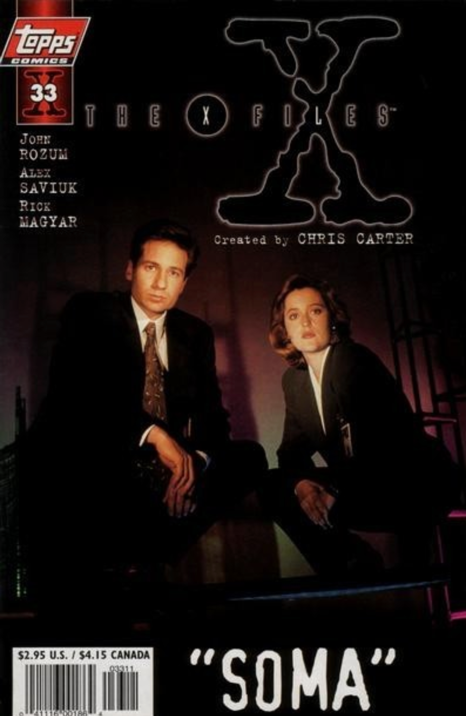 X-FILES #33 1997 X-Files TOPPS