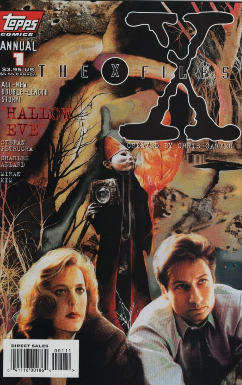 X-FILES ANNUAL #1 1995 X-Files TOPPS
