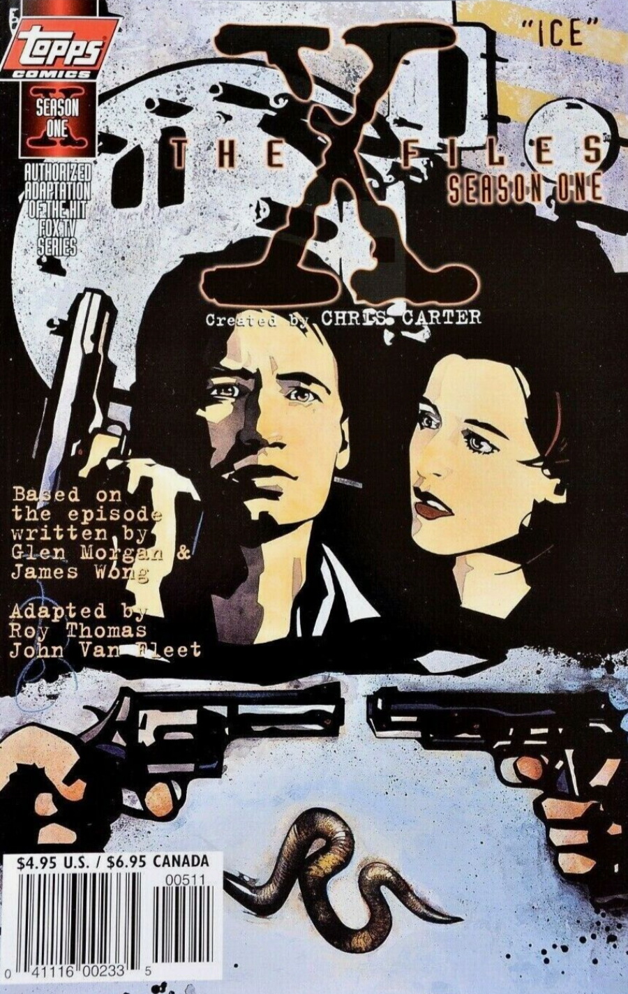 X-FILES SEASON ONE ICE 1998 X-Files TOPPS