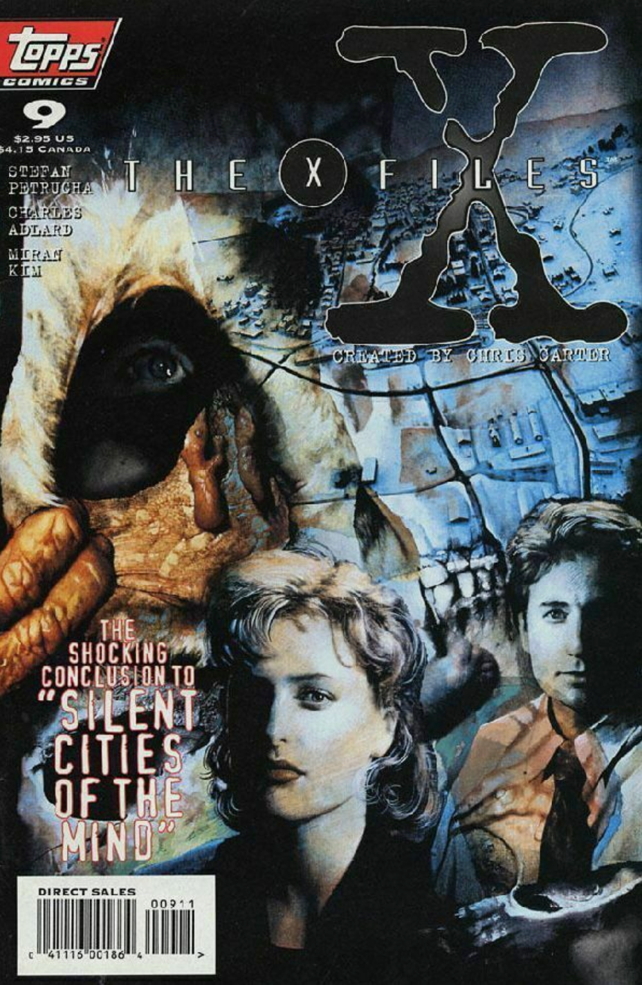 X-FILES #9 1995 X-Files TOPPS