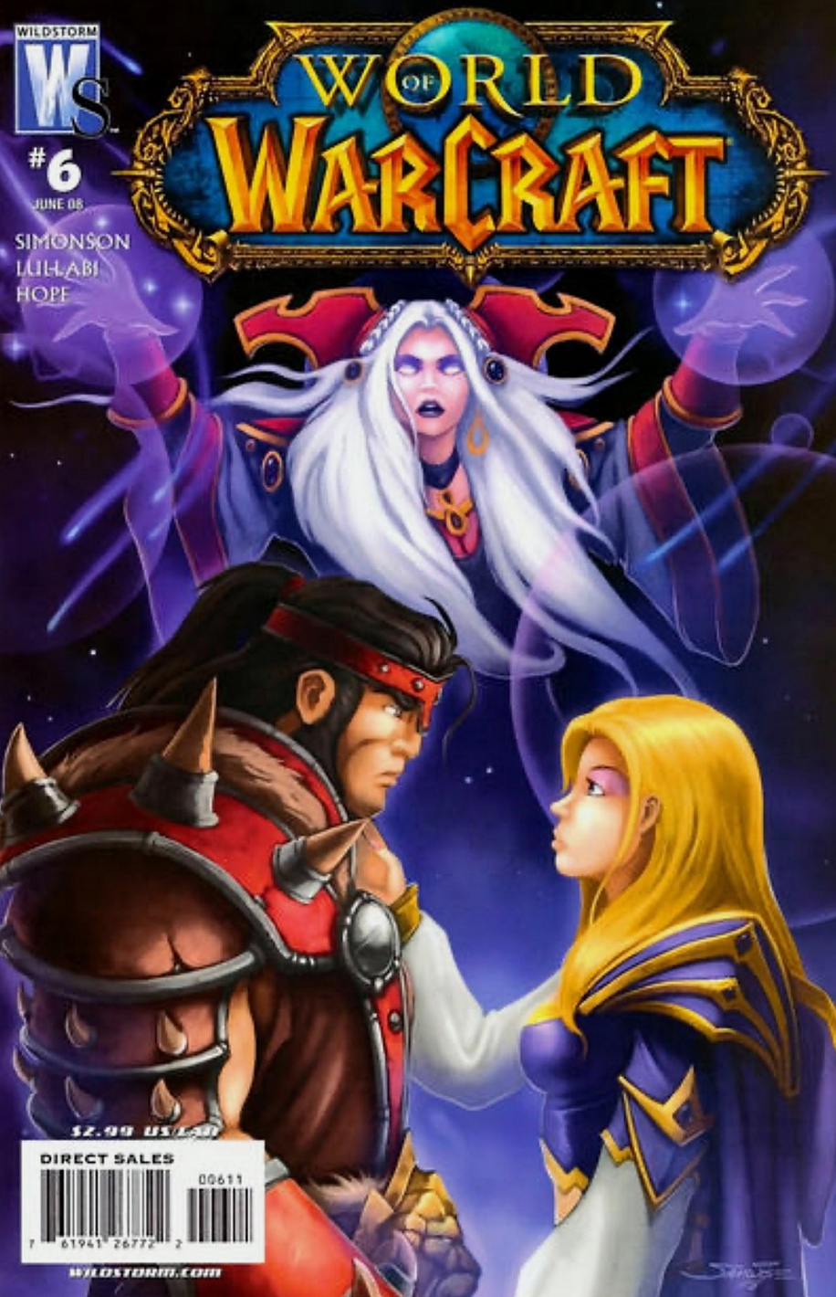 WORLD OF WARCRAFT #6 2008 World of Warcraft WILDSTORM