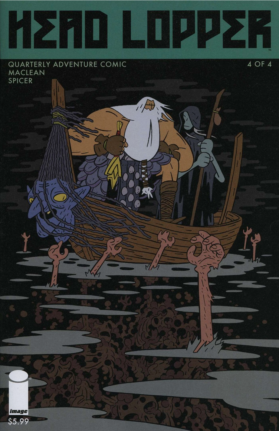 HEAD LOPPER #4 2015 Head Lopper IMAGE COMICS