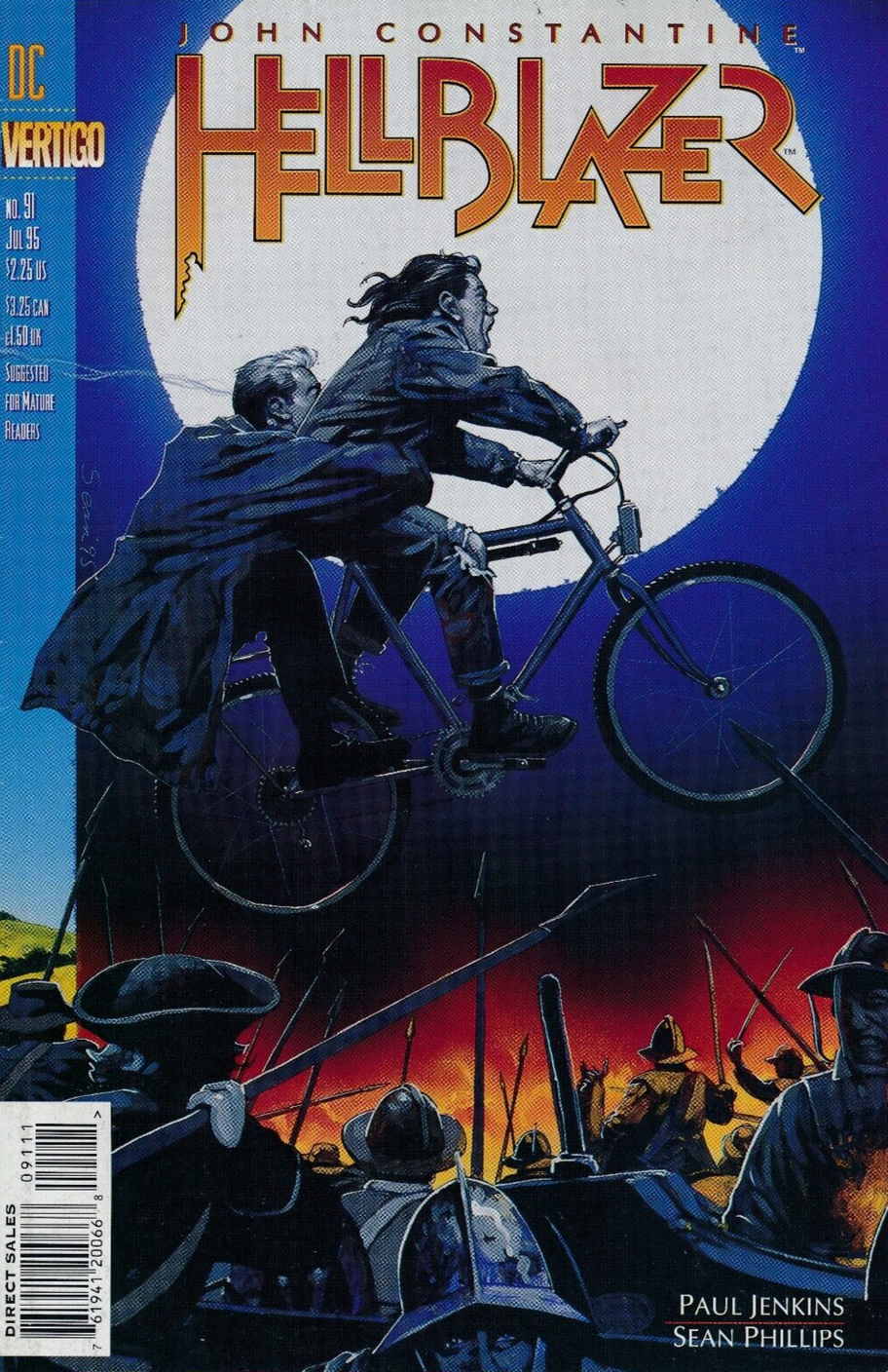 HELLBLAZER #91 1995 Hellblazer DC COMICS