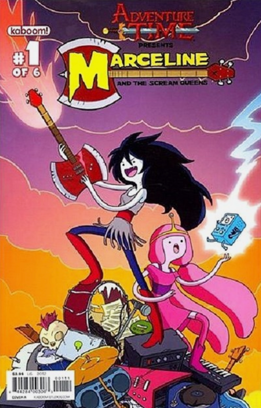 ADVENTURE TIME MARCELINE AND THE SCREAM QUEENS #1 2012 Adventure Time BOOM! STUDIOS