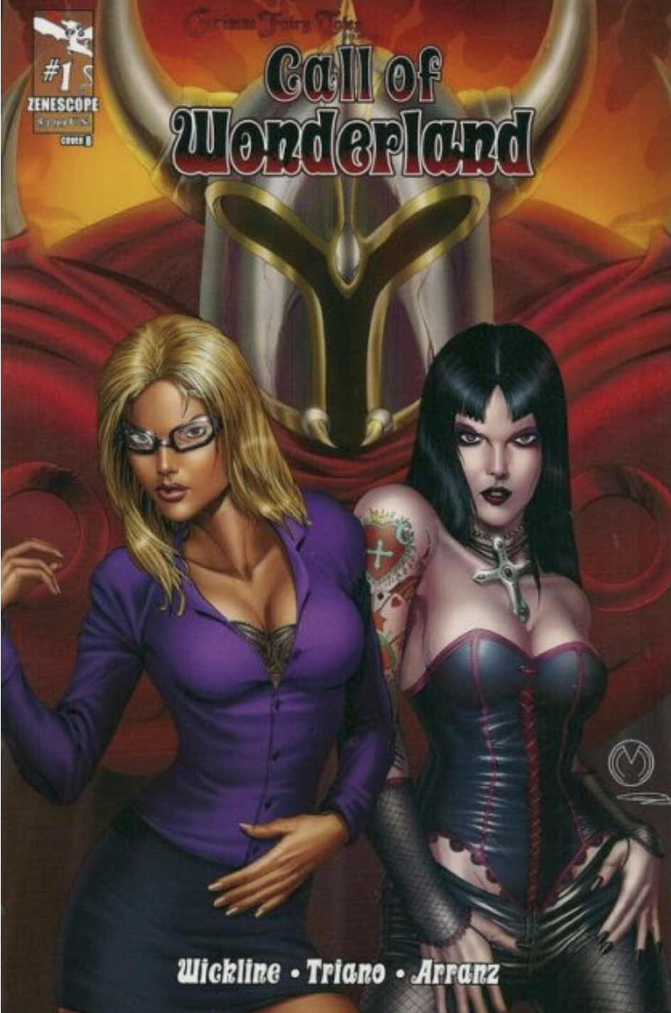 GFT CALL OF WONDERLAND #1 COVER B 2012 Grimm Fairy Tales ZENESCOPE ENTERTAINMENT INC