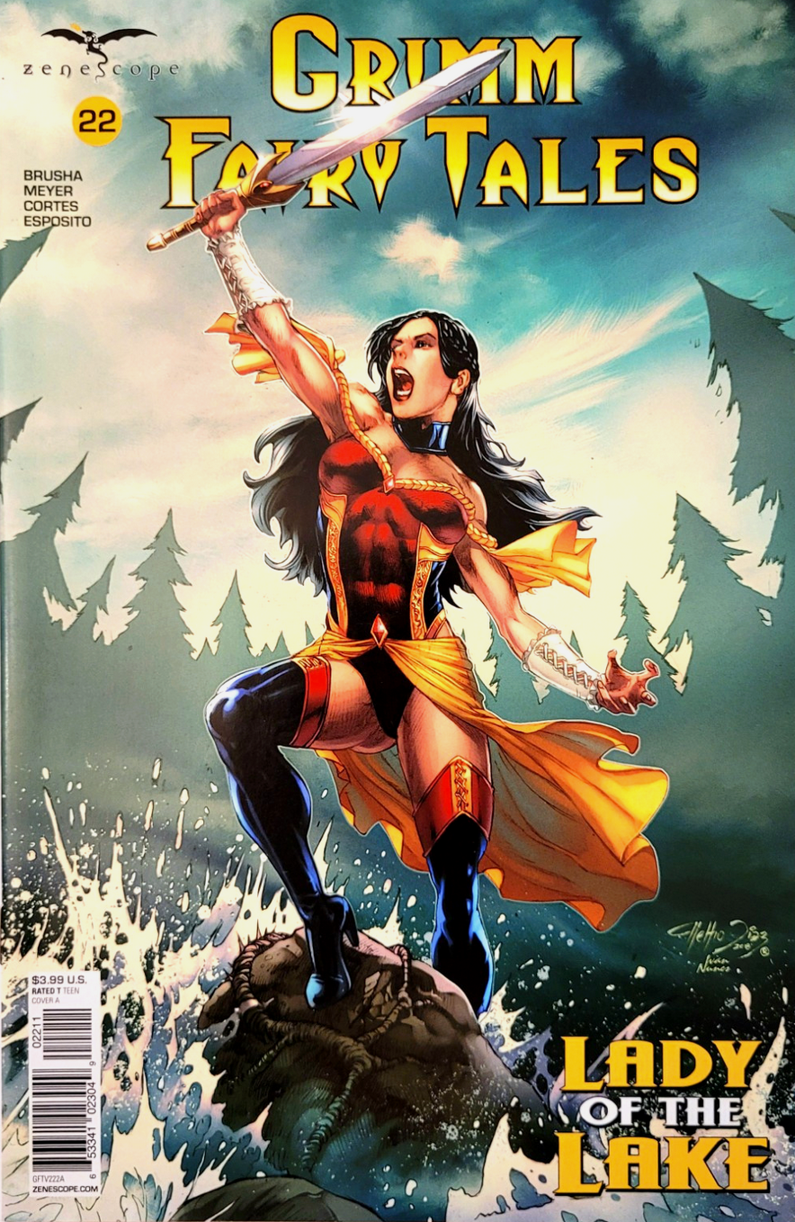 GRIMM FAIRY TALES #22 LADY OF THE LAKE 2018 Grimm Fairy Tales ZENESCOPE ENTERTAINMENT INC