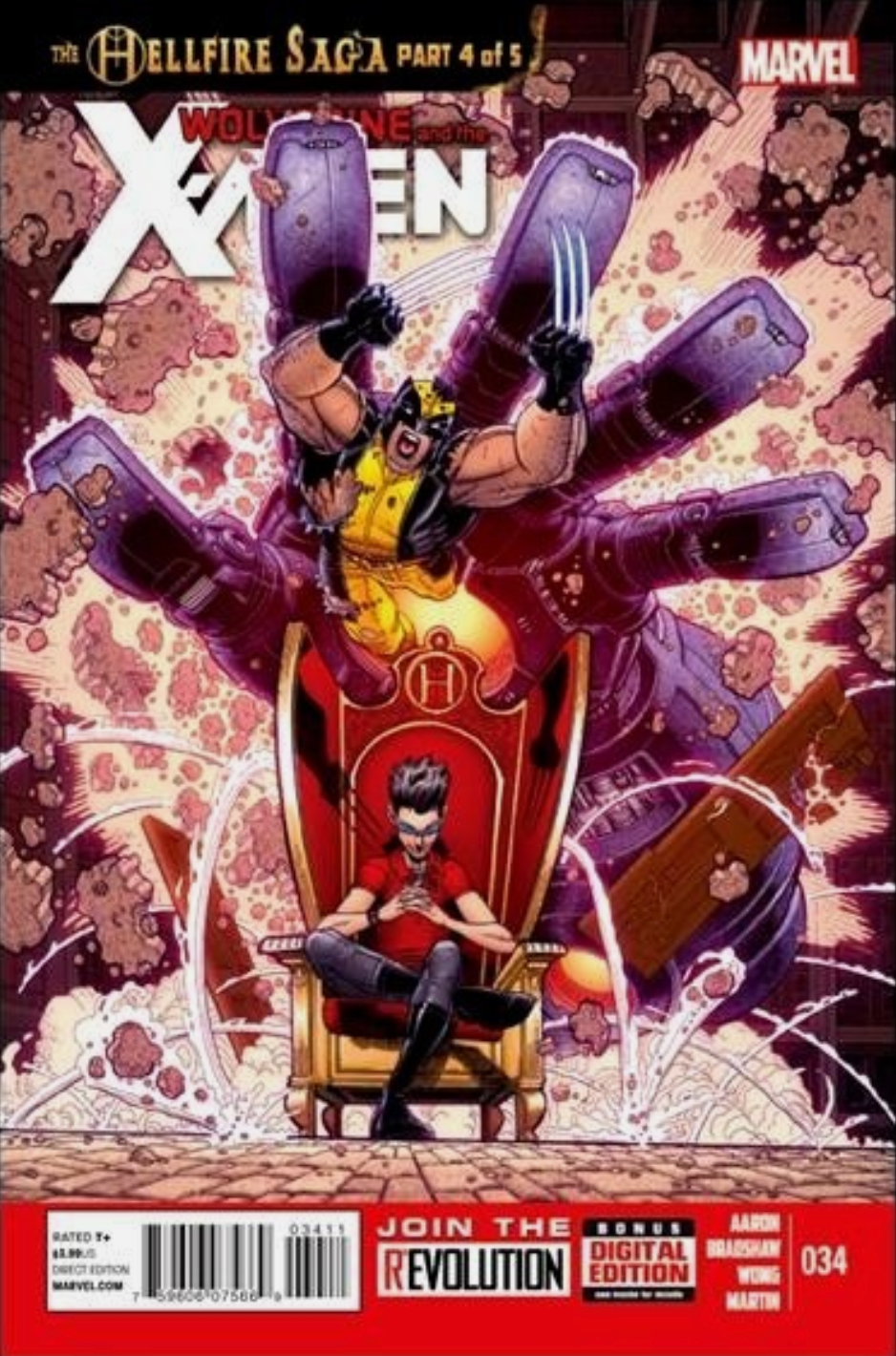 WOLVERINE X-MEN #34 2013 X-Men MARVEL COMICS