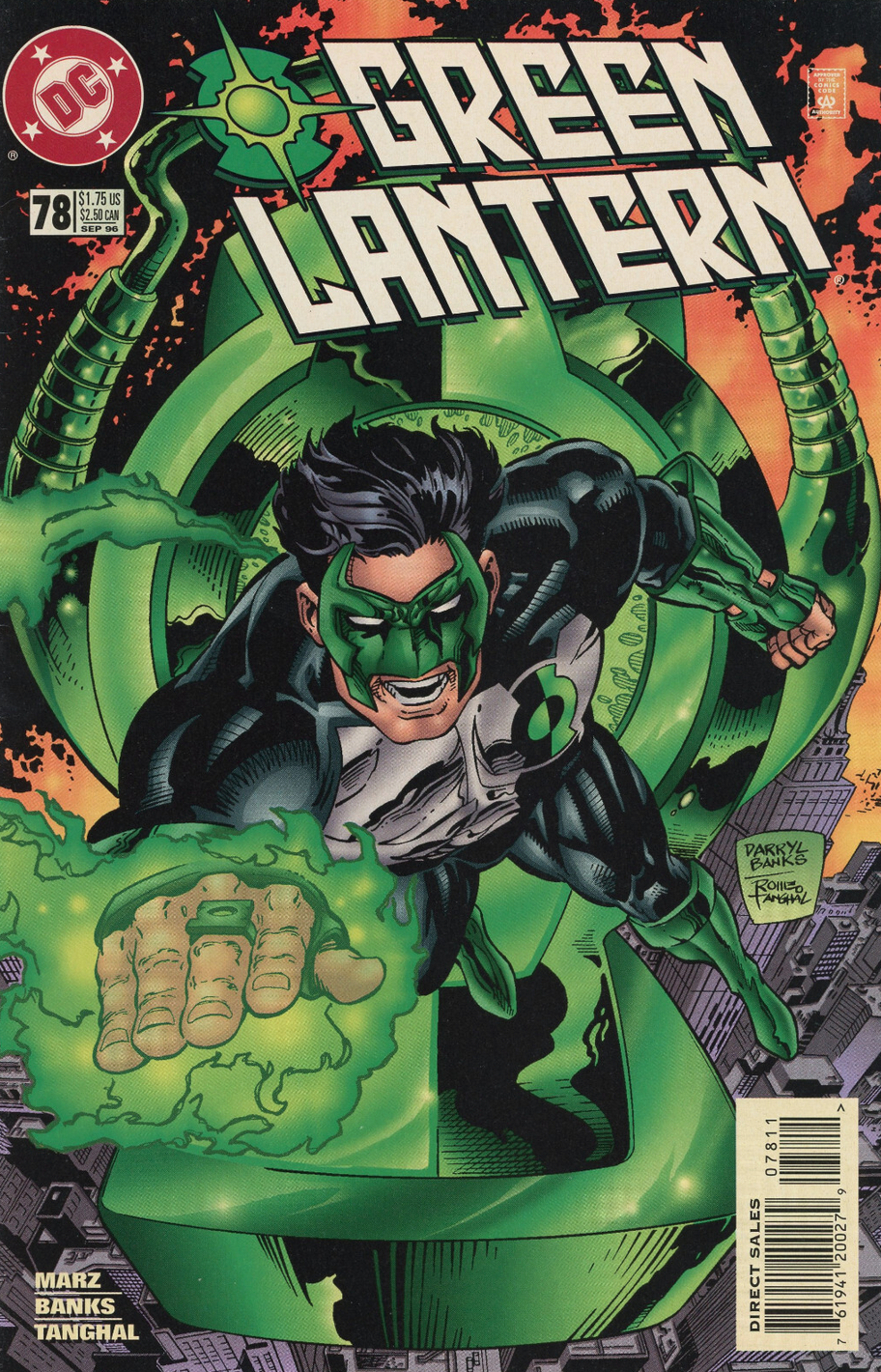 GREEN LANTERN #78 1996 Green Lantern MARVEL COMICS