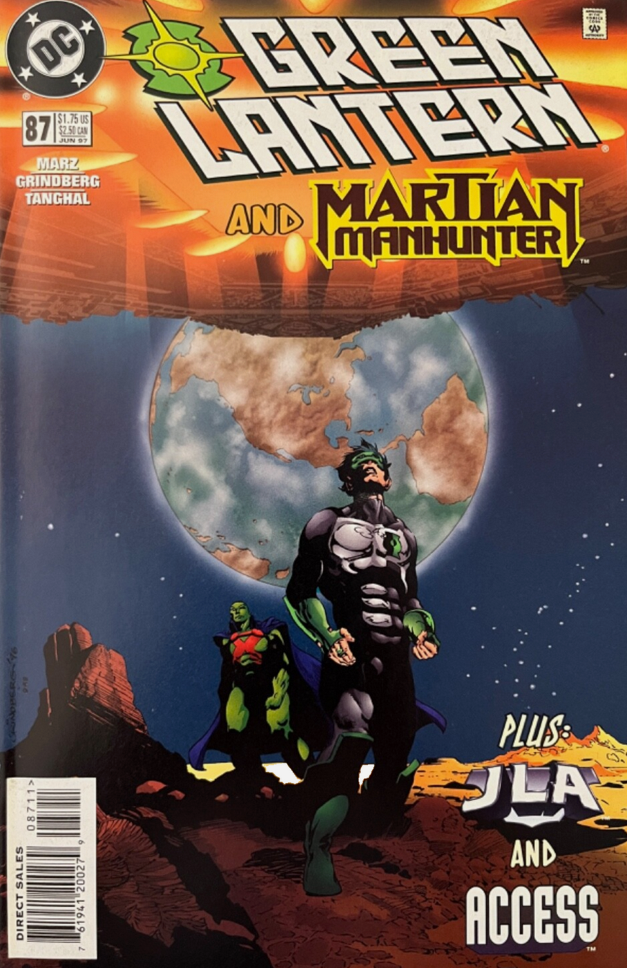 GREEN LANTERN #87 1997 Green Lantern MARVEL COMICS