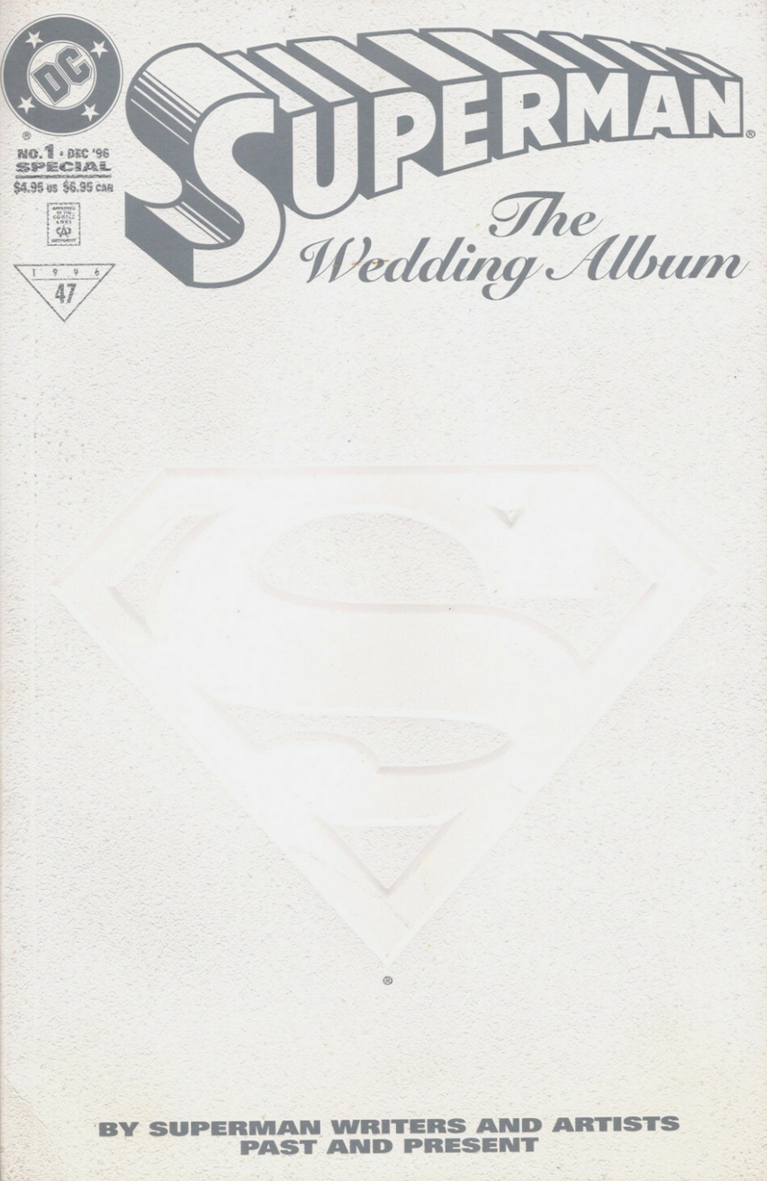 SUPERMAN THE WEDDING ALBUM #1 1996 Superman DC COMICS