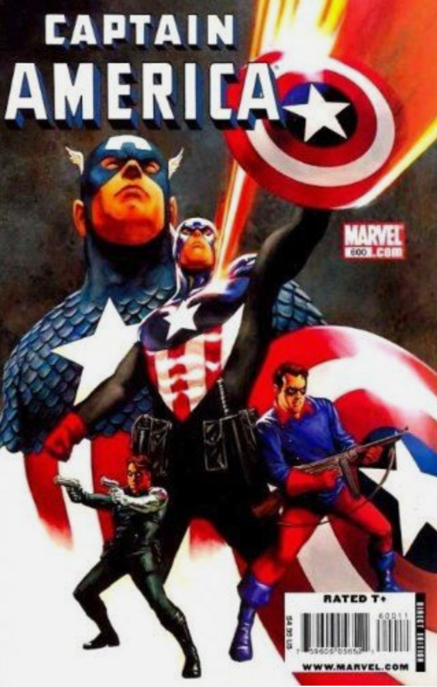 CAPTAIN AMERICA #600 2009 Captain America MARVEL COMICS