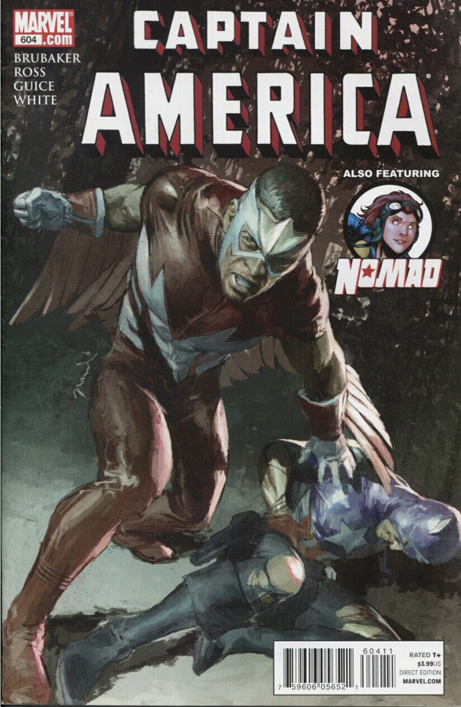 CAPTAIN AMERICA #604 2010 Captain America MARVEL COMICS