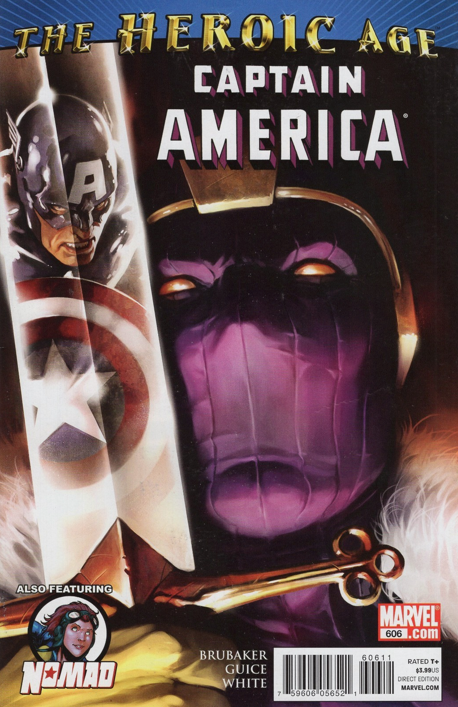 CAPTAIN AMERICA #606 2010 Captain America MARVEL COMICS