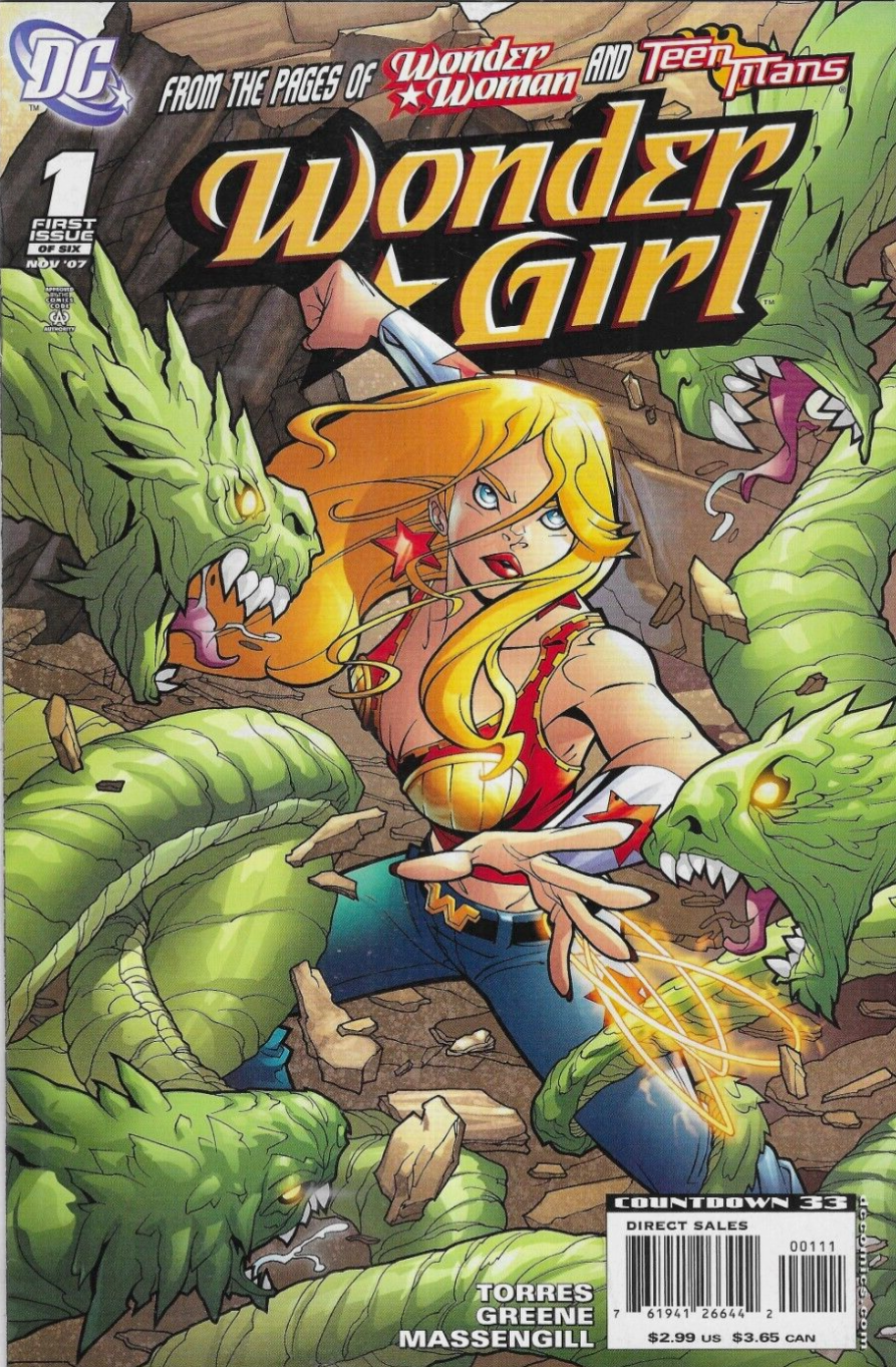 WONDER GIRL #1 2007 Wonder Woman DC COMICS