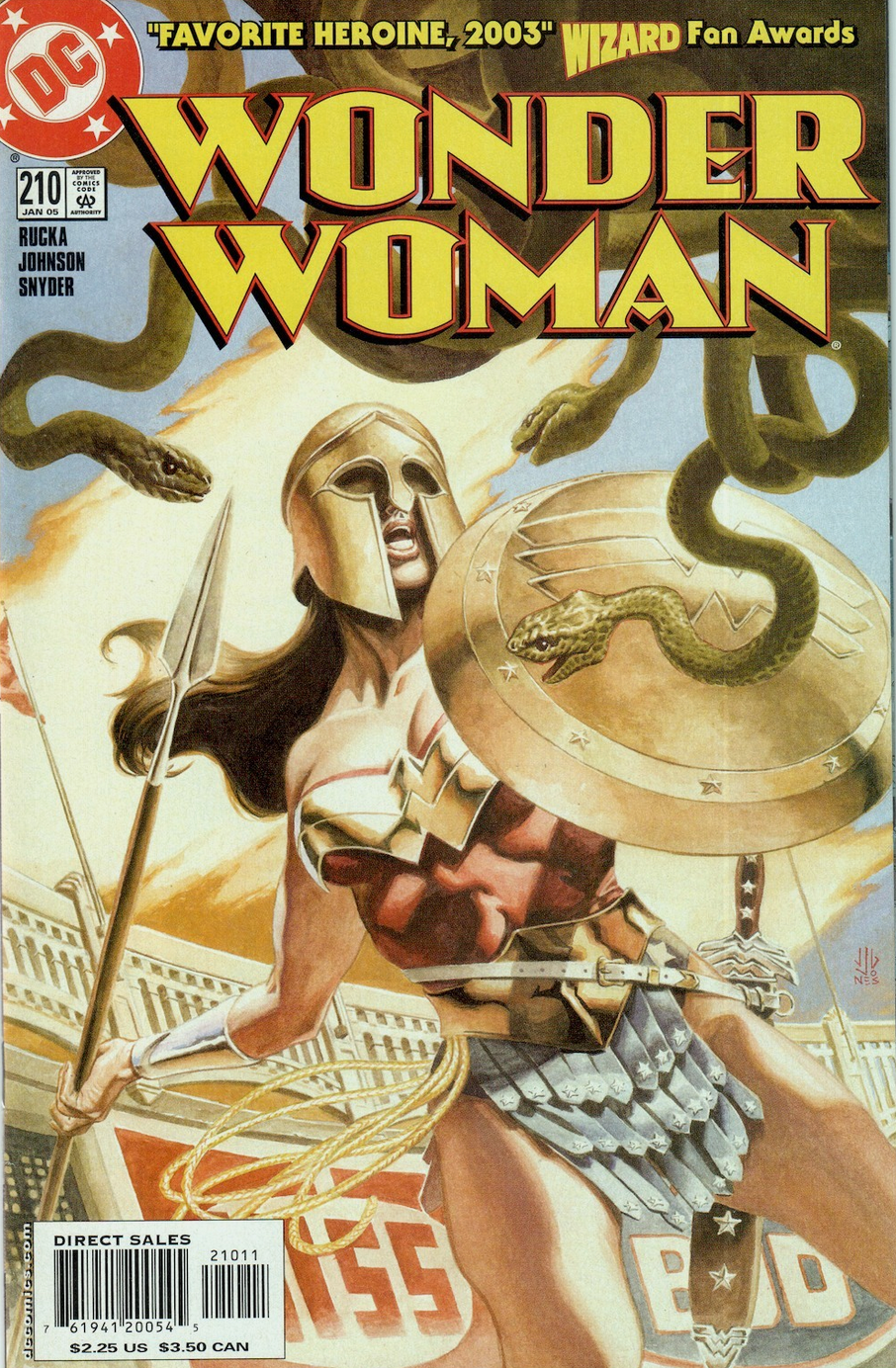 WONDER WOMAN #210 2004 Wonder Woman DC COMICS