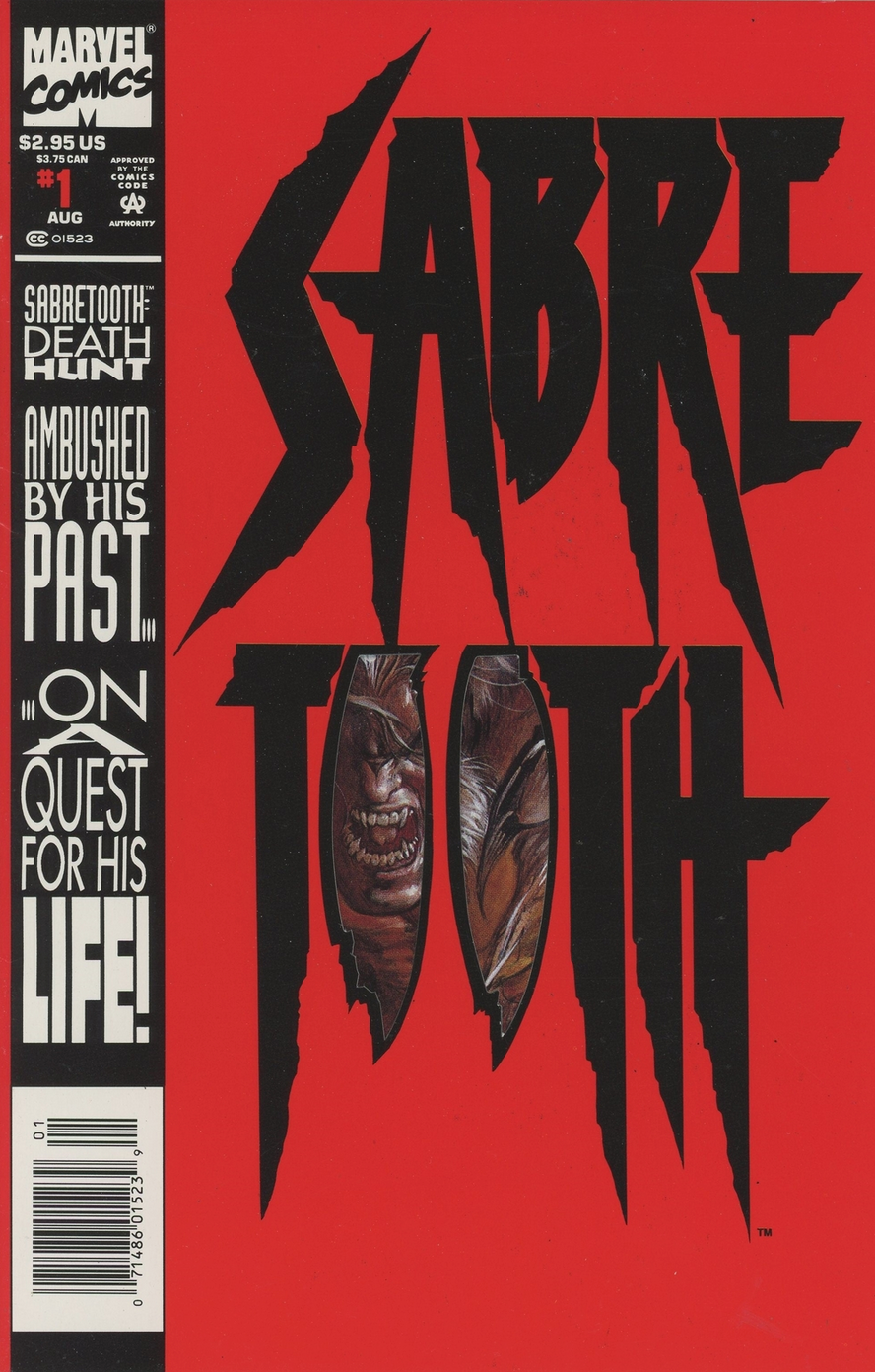 SABRETOOTH #1 1993 NEWSSTAND