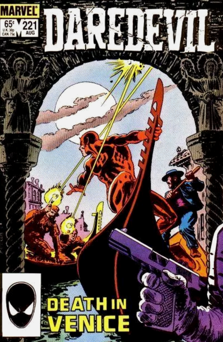 DAREDEVIL #221 1985 Daredevil MARVEL COMCS