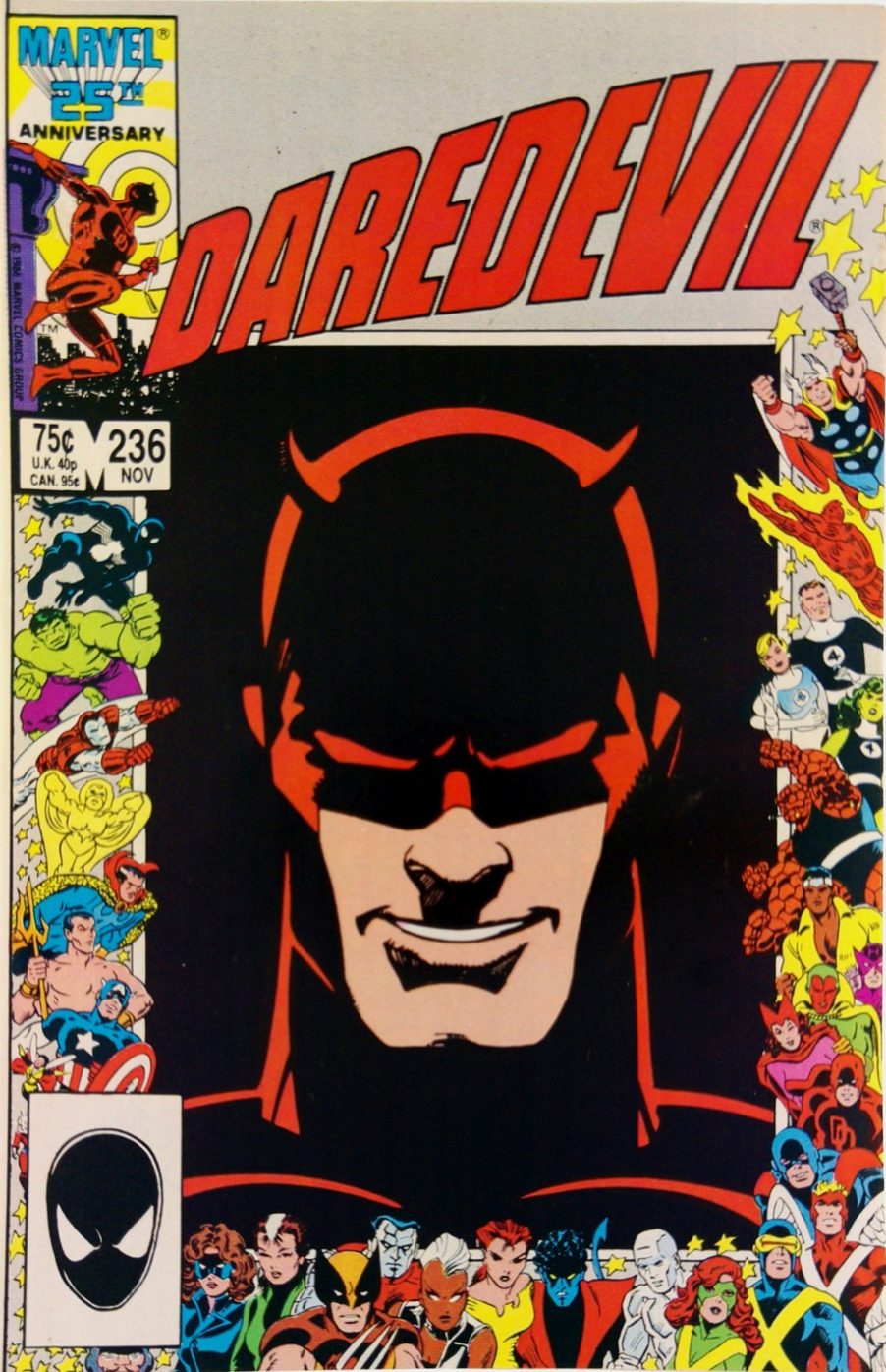 DAREDEVIL #236 1986 Daredevil MARVEL COMCS