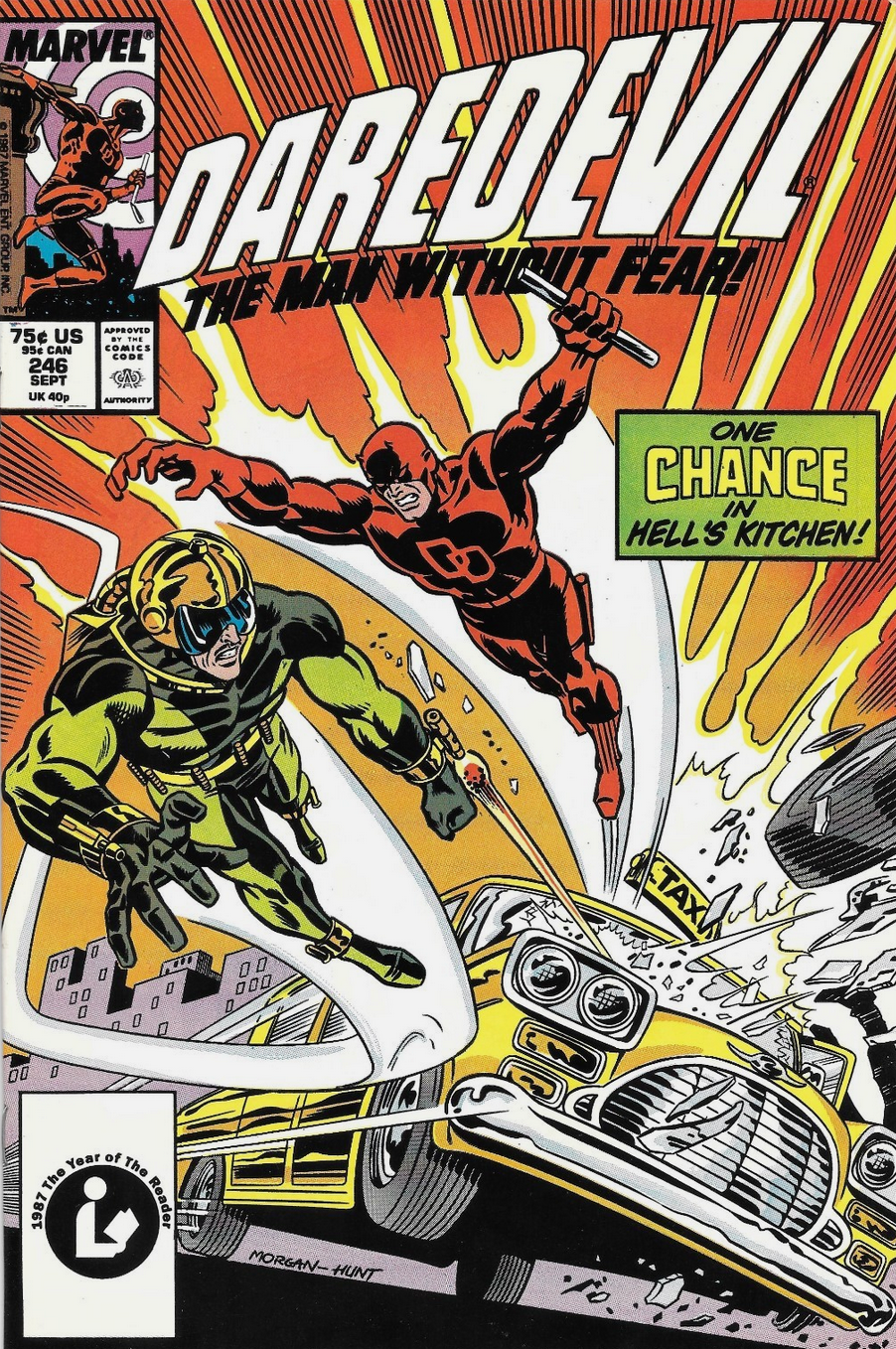 DAREDEVIL #246 1987 Daredevil MARVEL COMCS