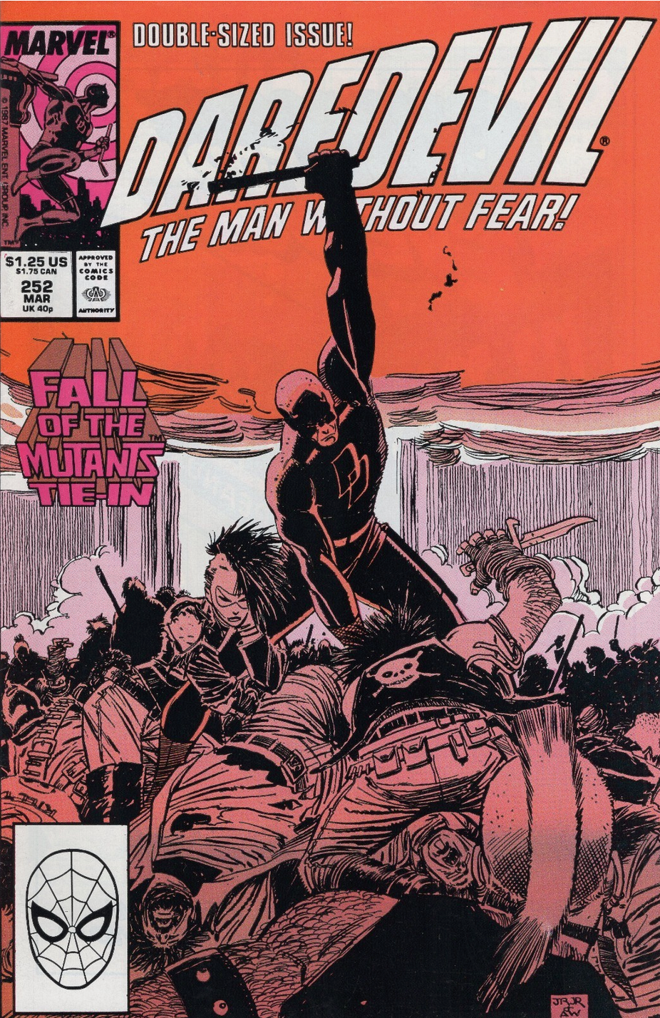DAREDEVIL #252 1988 Daredevil MARVEL COMCS