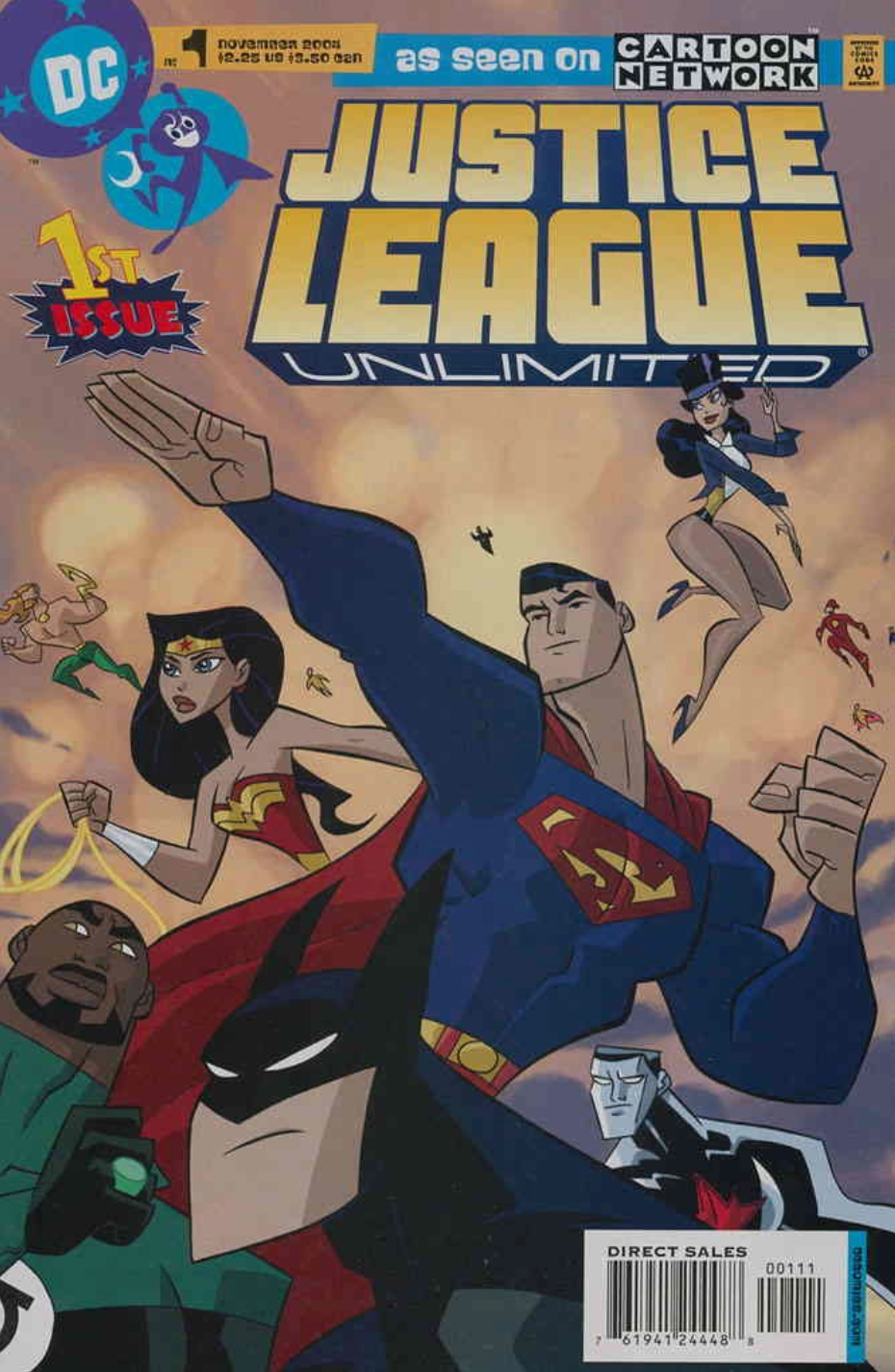 JUSTICE LEAGUE UNLIMITED #1 2004 Justice League of America DC COMCS
